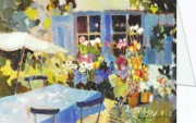 Lanoë-Jungi Margrit; Romantischer Garten , 1987